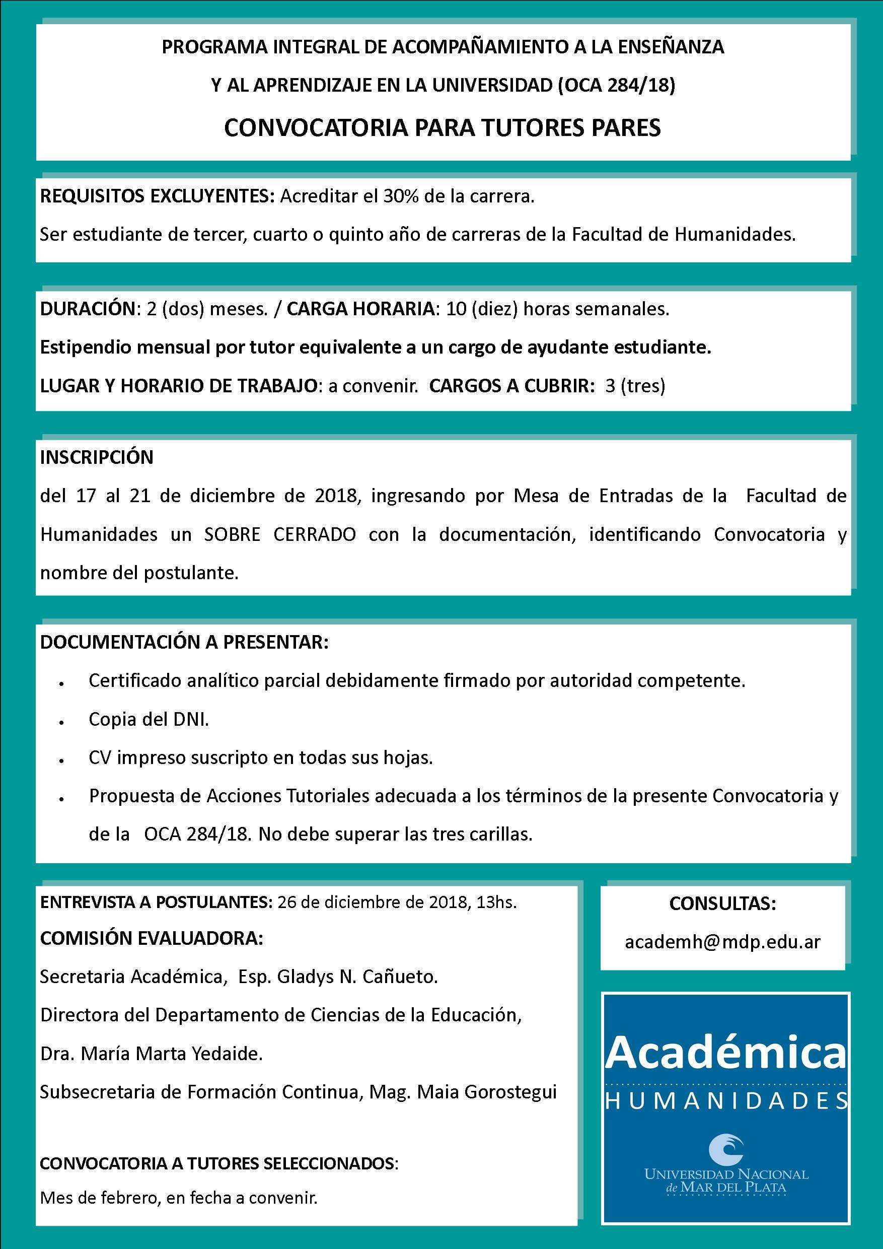 Concursos estudiantes » Facultad de Humanidades