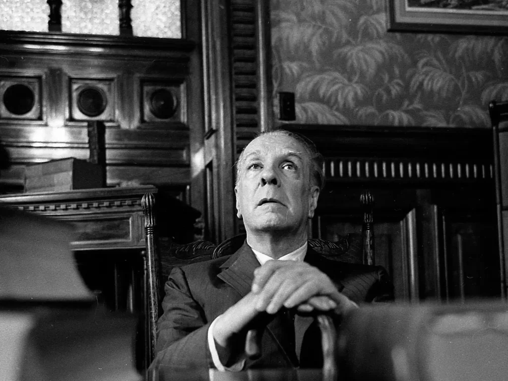 Jorge Luis Borges estudiante de árabe en sus últimos años