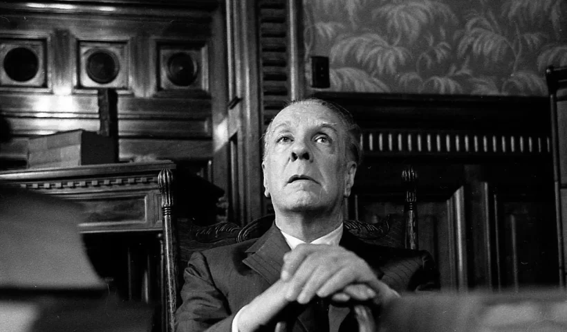 Jorge Luis Borges estudiante de árabe en sus últimos años